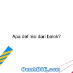 Apa definisi dari balok?