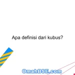 Apa definisi dari kubus?