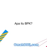 Apa itu BPK?