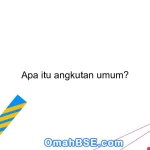 Apa itu angkutan umum?