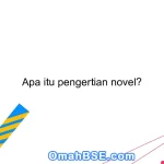 Apa itu pengertian novel?