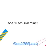 Apa itu seni ukir rotan?