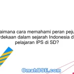 Bagaimana cara memahami peran pejuang kemerdekaan dalam sejarah Indonesia di mata pelajaran IPS di SD?