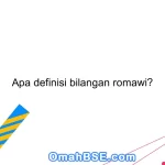 Apa definisi bilangan romawi?