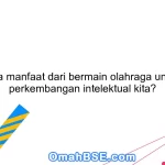 Apa manfaat dari bermain olahraga untuk perkembangan intelektual kita?