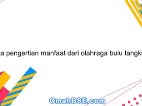 Apa pengertian manfaat dari olahraga bulu tangkis?