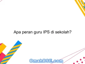 Apa peran guru IPS di sekolah?