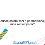 Apa perbedaan antara seni rupa tradisional dan seni rupa kontemporer?