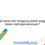 Apa saja peran dan tanggung jawab anggota tim dalam olahraga kelompok?