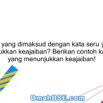 Apa yang dimaksud dengan kata seru yang menunjukkan keajaiban? Berikan contoh kata seru yang menunjukkan keajaiban!