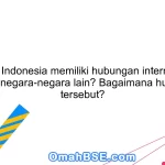 Apakah Indonesia memiliki hubungan internasional dengan negara-negara lain? Bagaimana hubungan tersebut?