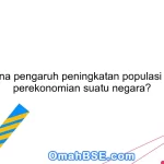 Bagaimana pengaruh peningkatan populasi terhadap perekonomian suatu negara?