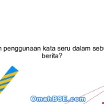 Jelaskan penggunaan kata seru dalam sebuah teks berita?