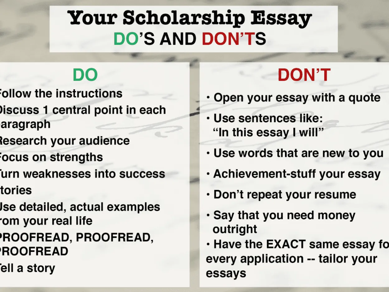 How to Write a Scholarship Essay for Canada