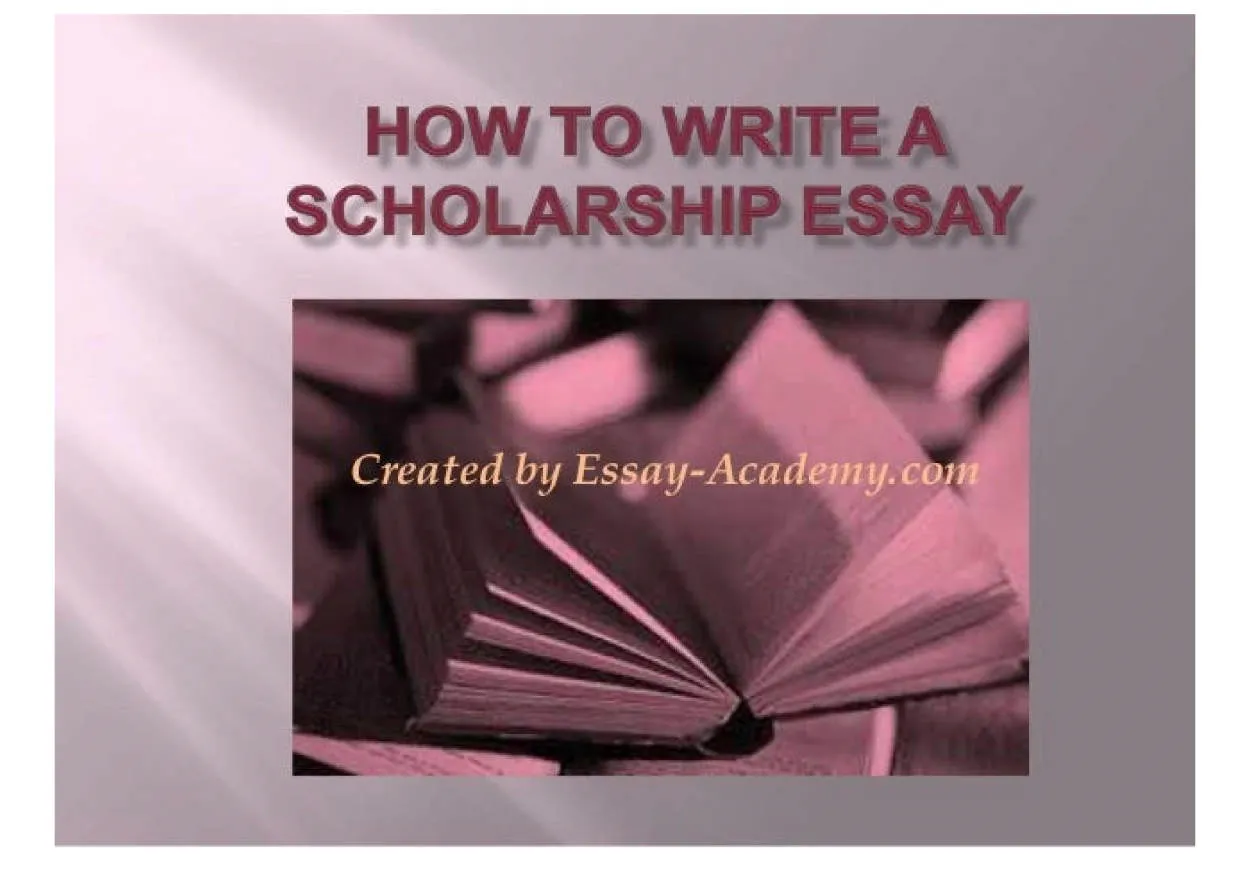 How to Write a Scholarship Essay for the USA